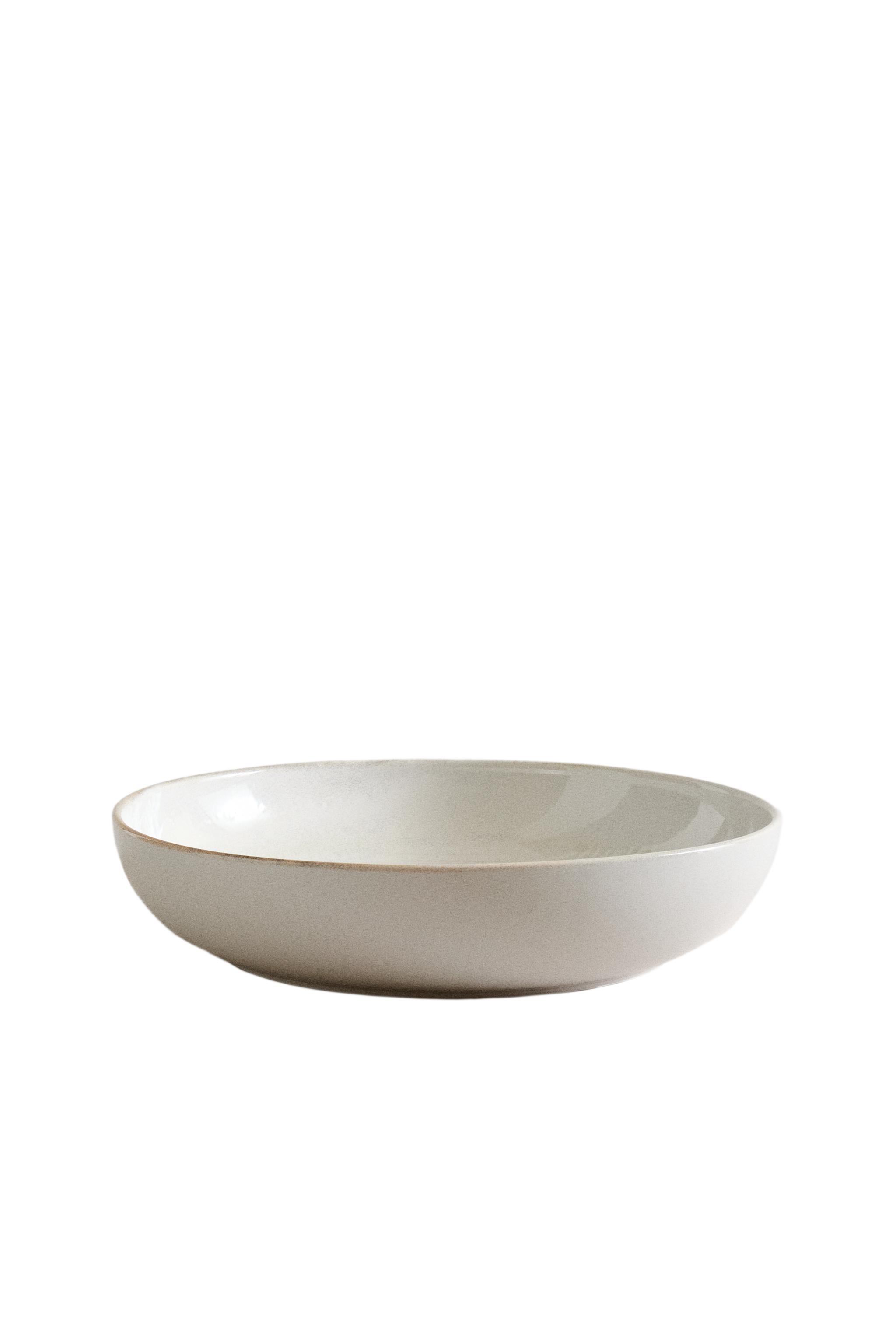 LARGE ECRU SALAD BOWL